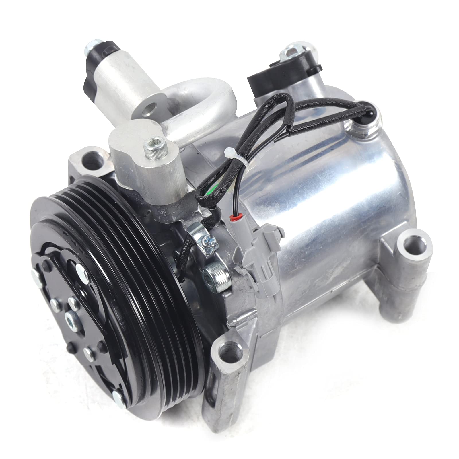 2007-2009 Suzuki SX4 2.0L AC Compressor with Clutch Set - 5-Groove Air Conditioning Replacement Part for Cooling System Repair & Summer Driving Comfort