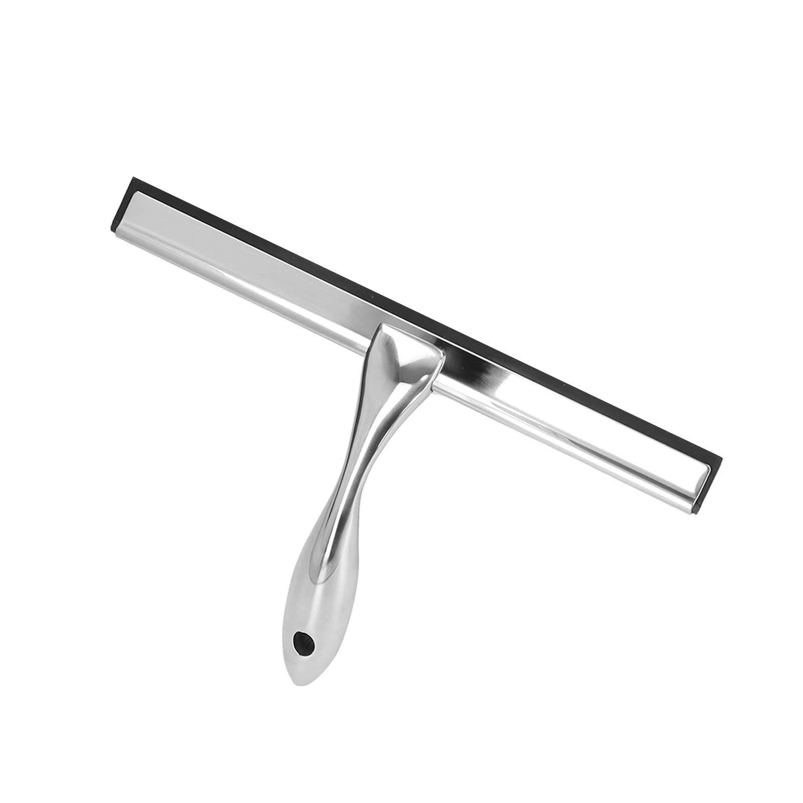 Premium Window Squeegee with Thickened Blade - Water Spot Remover with Strong Suction Cup for Bathroom, Mirror & Office Cleaning - Perfect for Shower Glass, Car Windows and Home Maintenance