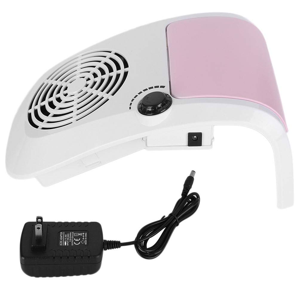 40W Professional Nail Dust Vacuum Cleaner - Valentine's Day Carnival Nail Dryer & Dust Collector for Nail Art Salon, Home Manicure & Pedicure | Perfect for Nail Technicians, DIY Enthusiasts & Beauty Professionals