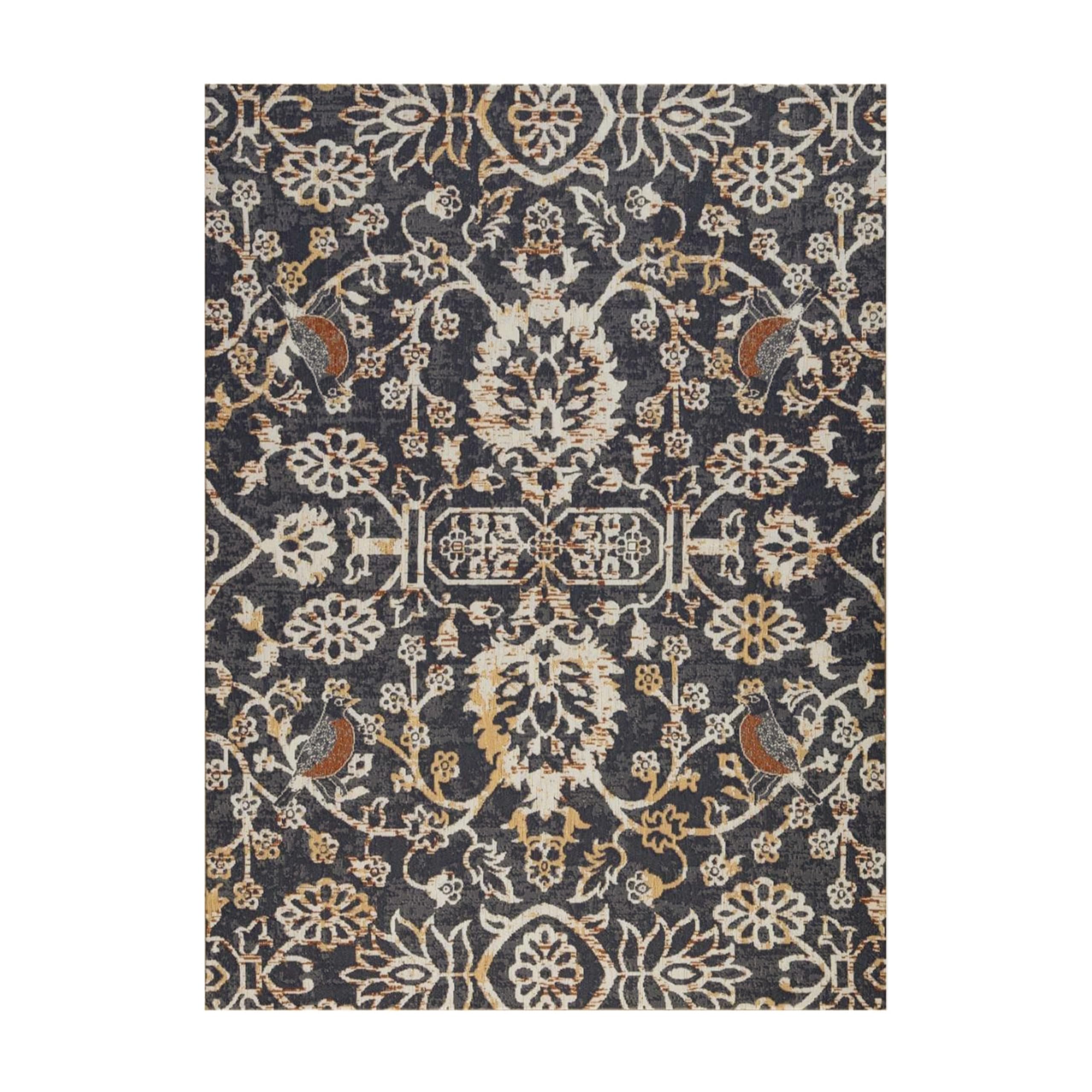 Premium Anji Mountain Rug'd Chairmat - Non-Slip Office Chair Mat with Jacquard Woven Surface for Hard Floors & Low Pile Carpets (40