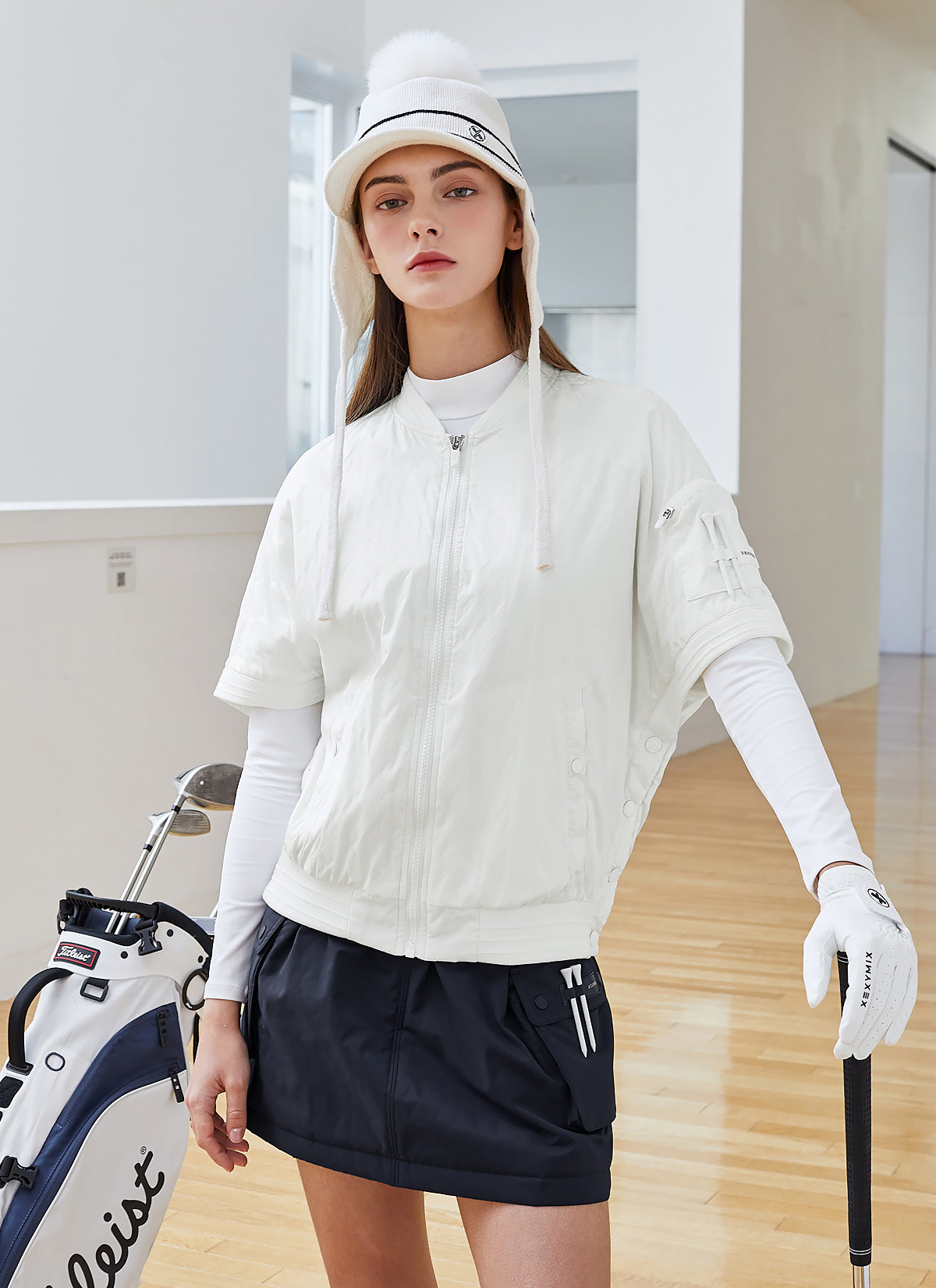 Stylish Out Pocket Padded Mini Skirt for Women - Comfortable Stretch Denim Short Skirt with Pockets - Perfect for Casual Wear, Night Out, and Summer Fashion