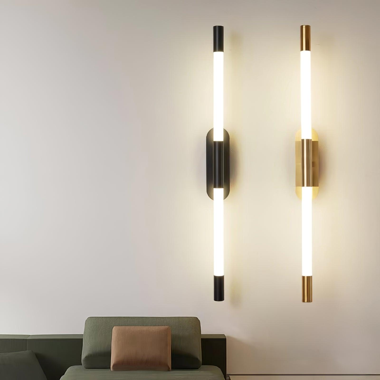 Agnes Sconce Wall Light - Modern Brass Finish for Bedroom, Living Room & Hallway Decor