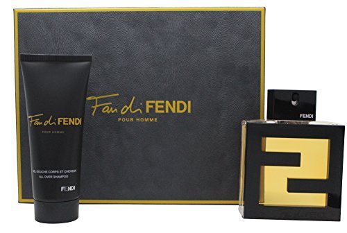 Fendi Men's Fan di Fendi Luxury Cologne Gift Set - Premium Fragrance for Grooming & Special Occasions | Perfect Valentine's Day, Anniversary or Birthday Present for Him