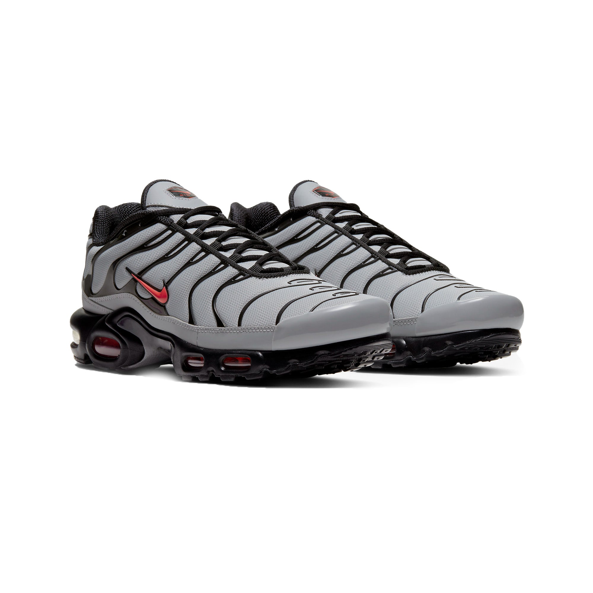 Nike Air Max TN Plus 'Crimson Wolf Grey' Men's Running Shoes (2021) - Lightweight Cushioned Sneakers for Jogging, Gym Workouts & Streetwear Fashion