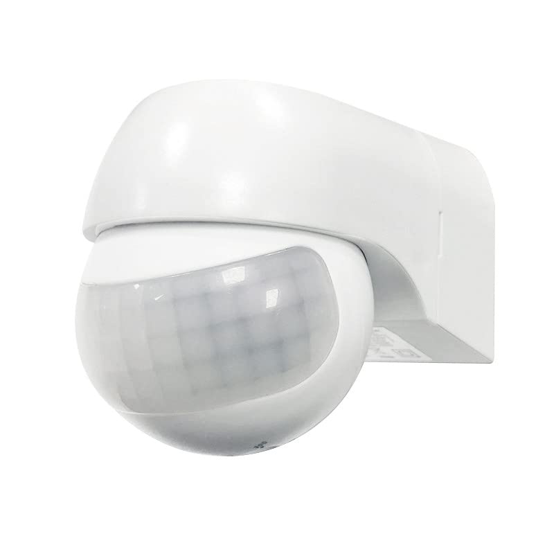 PIR Motion Sensor Light Switch - High Sensitivity Wall Switch for Indoor & Outdoor Use, 39ft Detection Range, 800W (100-240V AC) - Perfect for Hallways, Bathrooms, Garages, and Outdoor Security Lighting