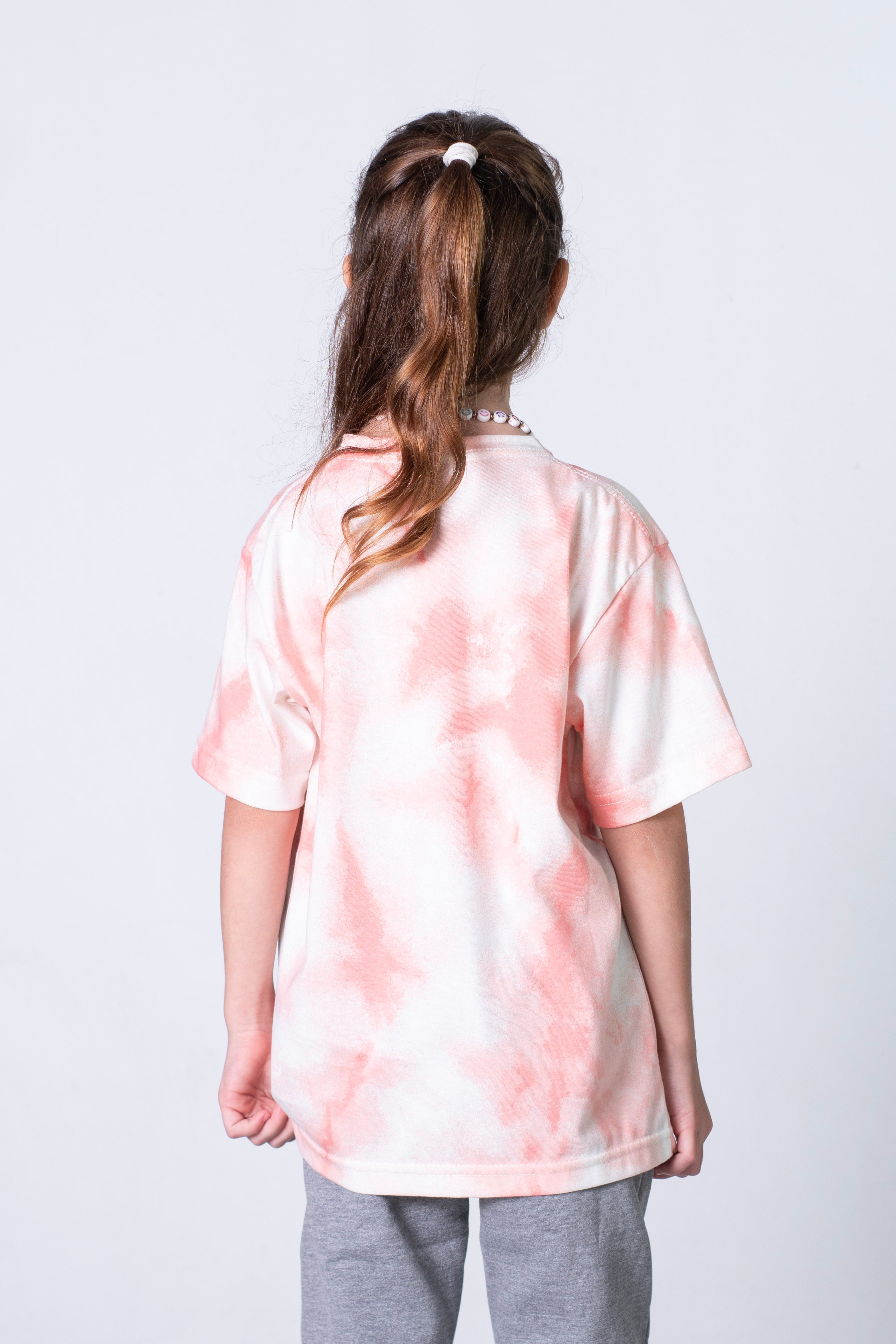 Ocn Kids Vega Batik Rosa 201 - Comfortable Cotton T-Shirt for Boys & Girls | Perfect for School, Playdates & Everyday Wear