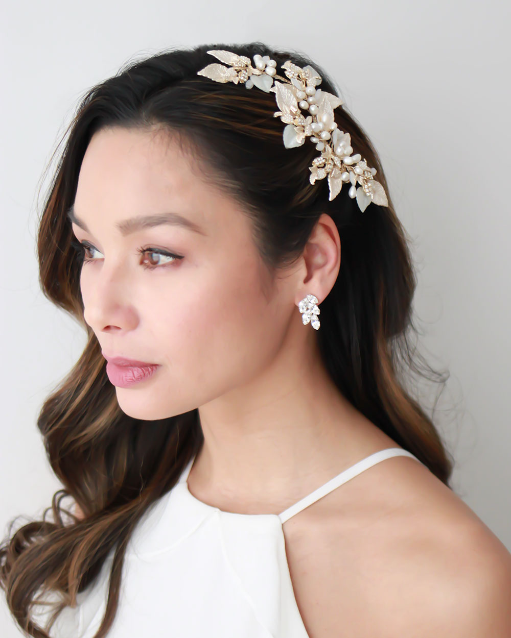 Cesili Pearl Hair Clips for Women - Elegant Pearl Barrettes for Updos, Ponytails & Braids - Perfect for Weddings, Parties & Everyday Styling