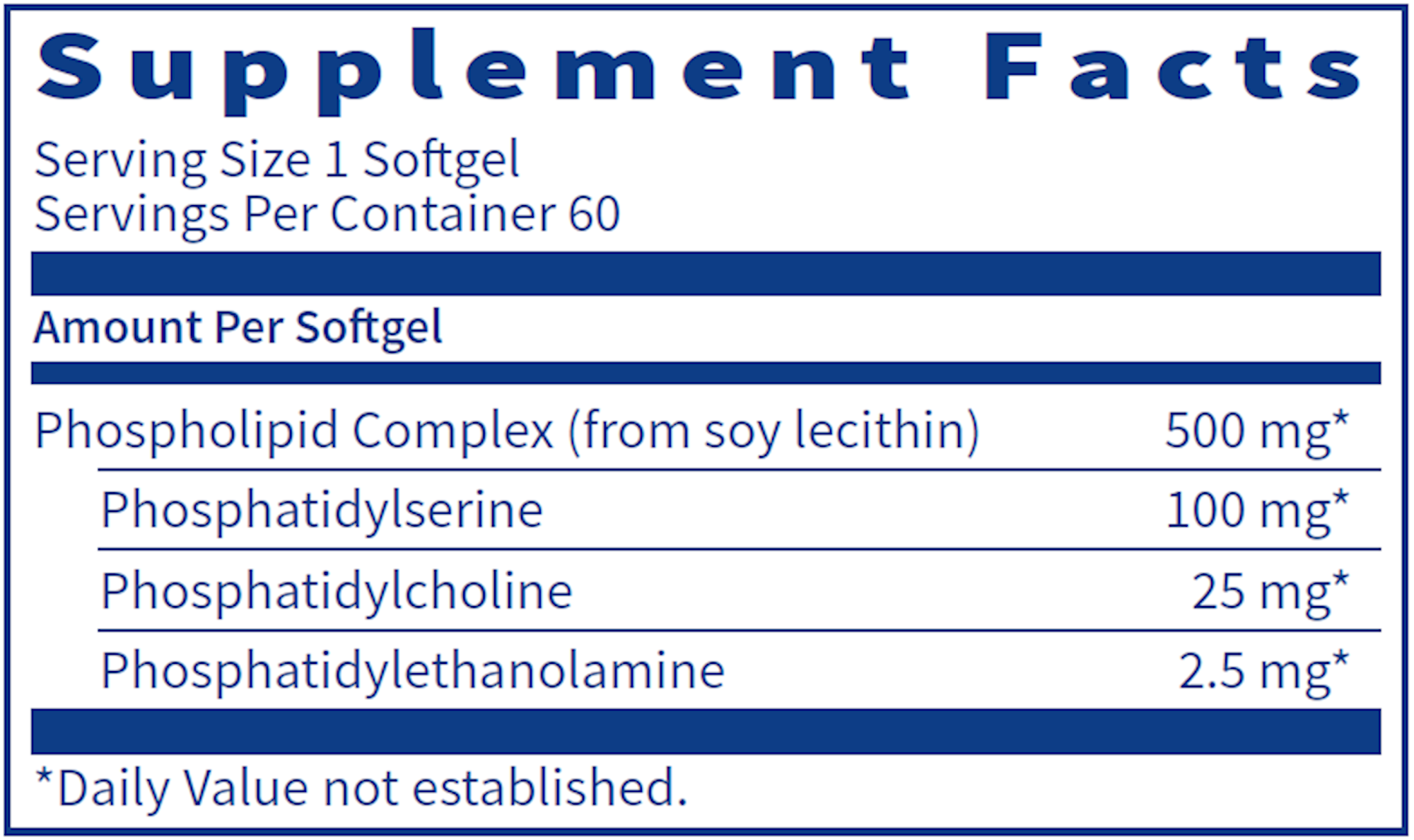 Best Phosphatidyl Serine Supplement for Memory & Brain Health - Natural Cognitive Support for Focus & Stress Relief - Ideal for Students, Professionals & Seniors