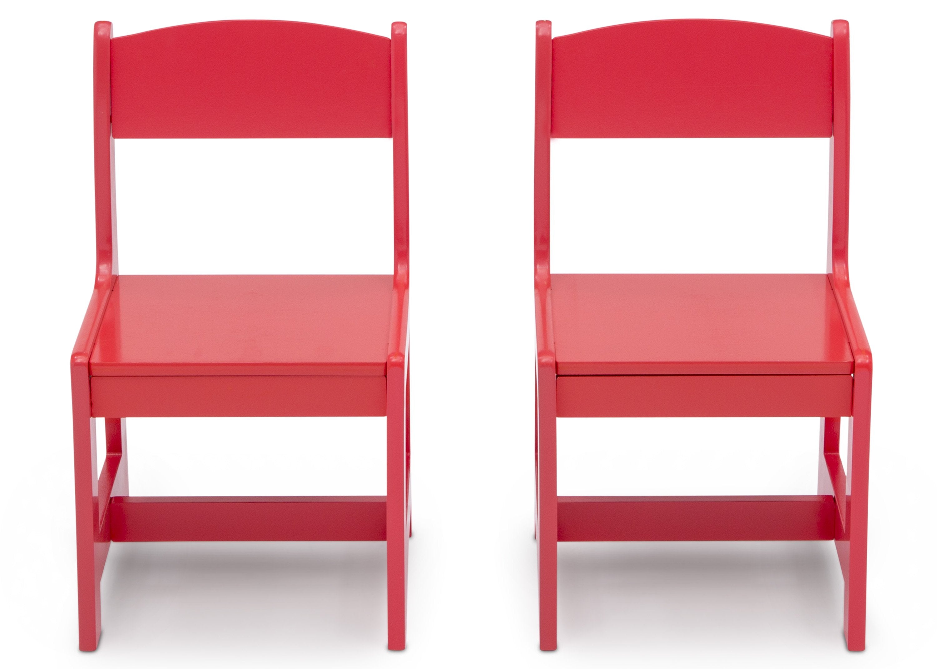 MySize Wooden Kids Chairs for Playroom - Set of 2 Children's Chairs for Reading, Drawing & Playtime - Perfect for Toddler Classroom, Daycare or Home Play Area
