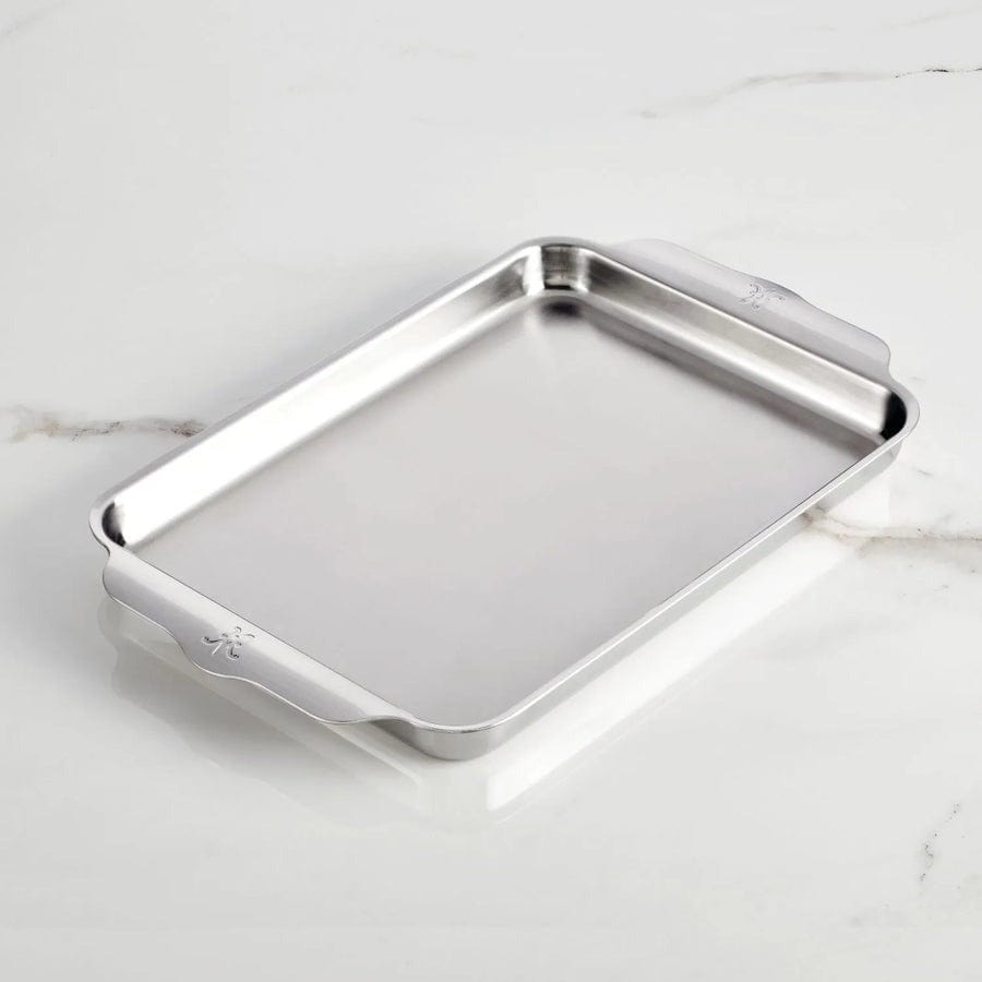 Hestan OvenBond Tri Play Medium Sheet Pan 12x15 Inches - Nonstick Bakeware for Cookies, Roasting Veggies & Baking - Perfect for Home & Commercial Kitchens