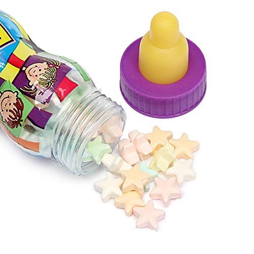 Baba Blue Candy Filled Baby Bottles - Jumbo 20-Pack (1.41oz Each) - Fun Party Favors for Baby Showers, Birthdays & Gender Reveals - Sweet Treats for Kids & Adults