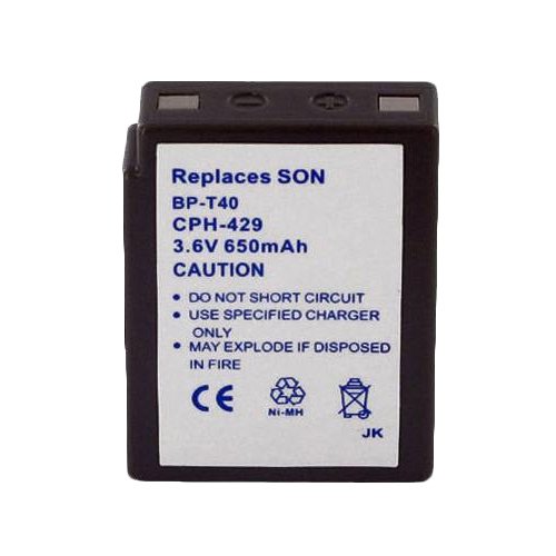 Inter-TEL EXP-9600 Cordless Phone Battery Combo Pack - 5 x EM-CPH-429 Replacement Batteries for Office & Home Use - Long-Lasting Power Solution