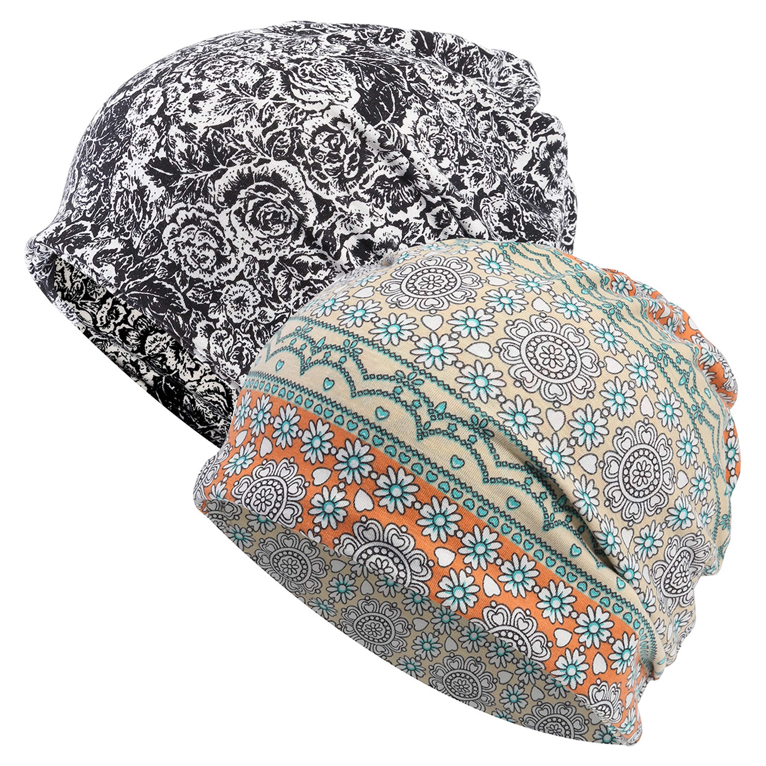 Jemis Women's Slouchy Beanie Hat - Soft Knit Winter Beanie for Women, Chemo Hat, Fashionable Baggy Hat for Cold Weather - Perfect for Outdoor Activities, Travel, and Daily Wear