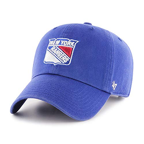 NHL '47 Clean Up Adjustable Snapback Hat - One Size Fits Most - Official Licensed Hockey Cap for Men & Women - Perfect for Games, Tailgating & Casual Wear