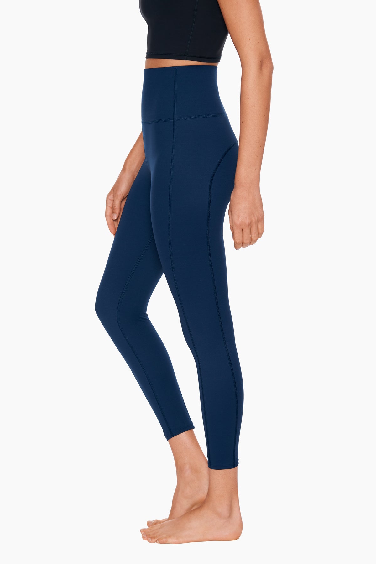Miracle Jeans® High Waisted Tummy Control Yoga Pants - Navy Blue Workout Leggings for Women, Perfect for Gym, Running & Everyday Comfort