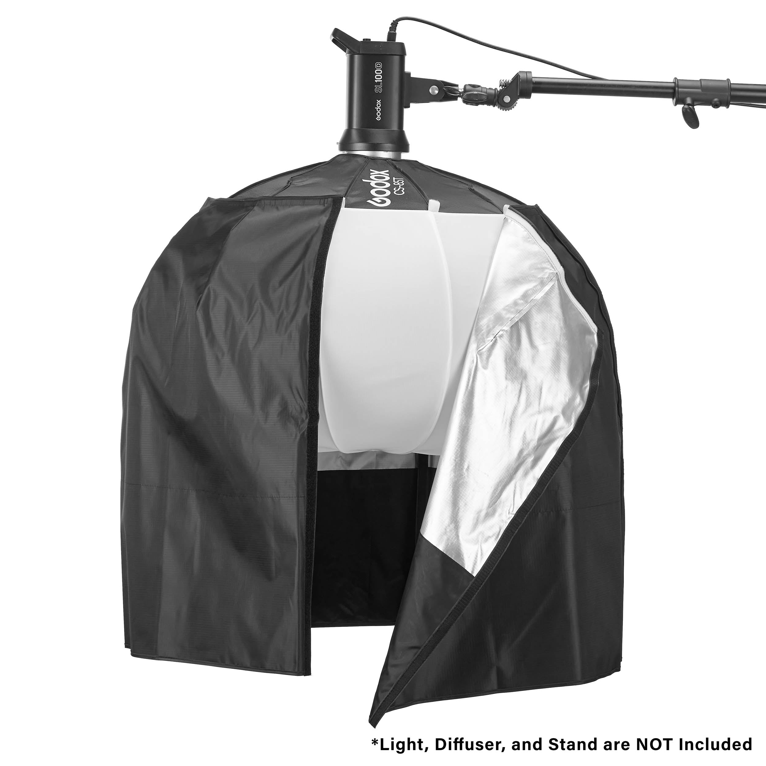 CS 65T S Reflective Light Control Skirt for CS 65T Lantern Diffuser - Enhance Lighting Effects for Photography, Studio & Outdoor Events