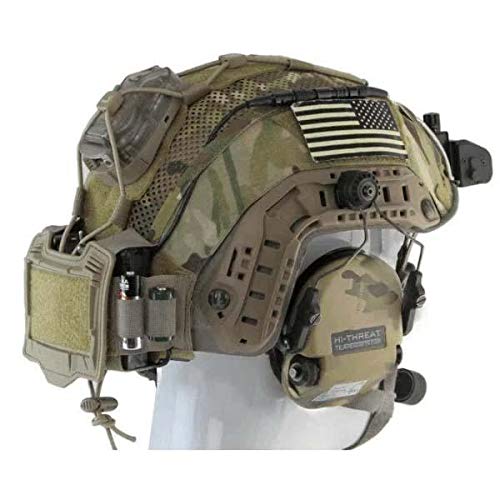 Gen 4 Hybrid Mesh Helmet Cover for Bump & Tactical Helmets - Lightweight Breathable Protection for Outdoor, Airsoft & Military Training