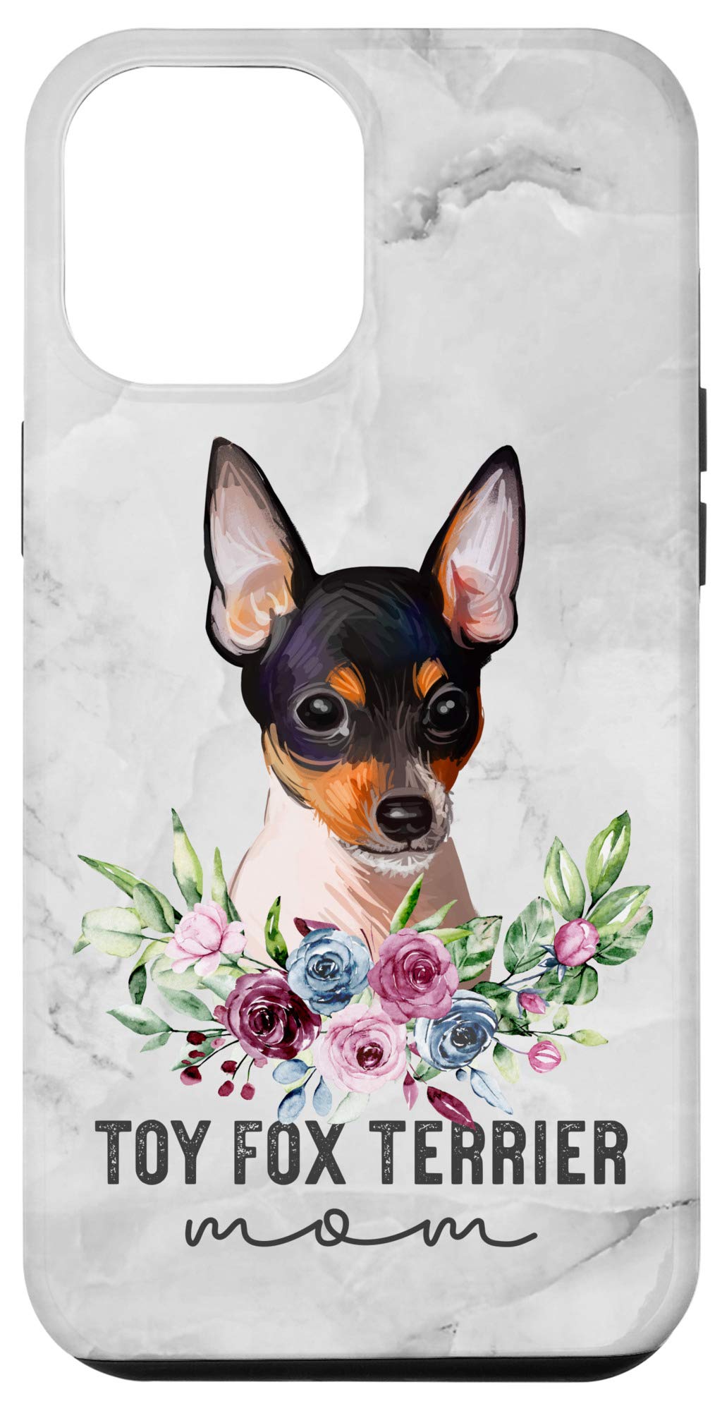iPhone 12 Pro Max Case - Cute Fox Terrier Design for Dog Lovers & Pet Moms
