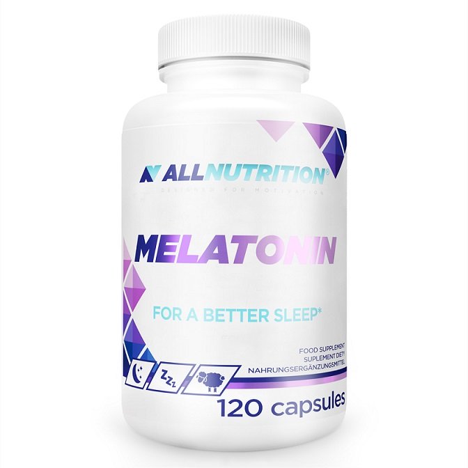AllNutrition Melatonin 120 Capsules - Natural Sleep Aid Supplement for Adults, Vegan & Non-GMO - Promotes Relaxation & Better Sleep - Perfect for Jet Lag, Shift Work & Insomnia Relief