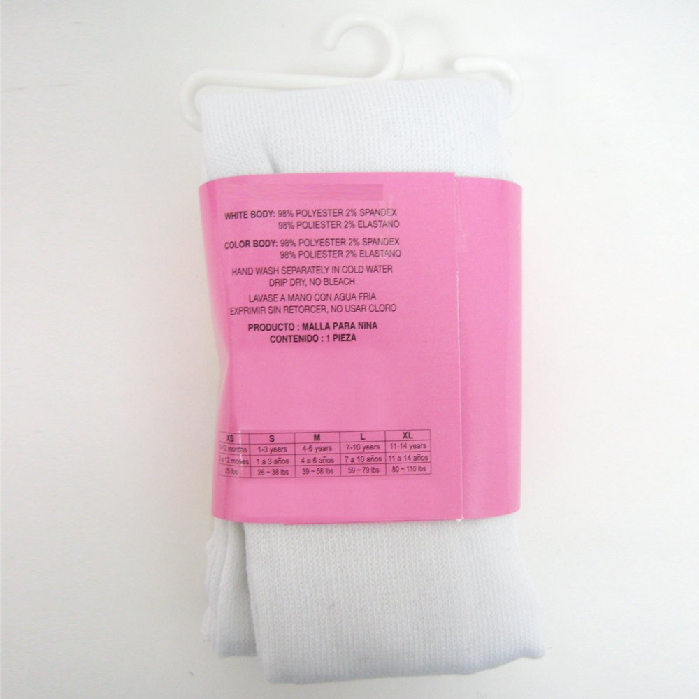 ATB Girls Dance Tights - Footed Stockings & Pantyhose for Kids Ballet - Small & Medium Sizes - Perfect for Ballet, Dance Classes & Performance Costumes
