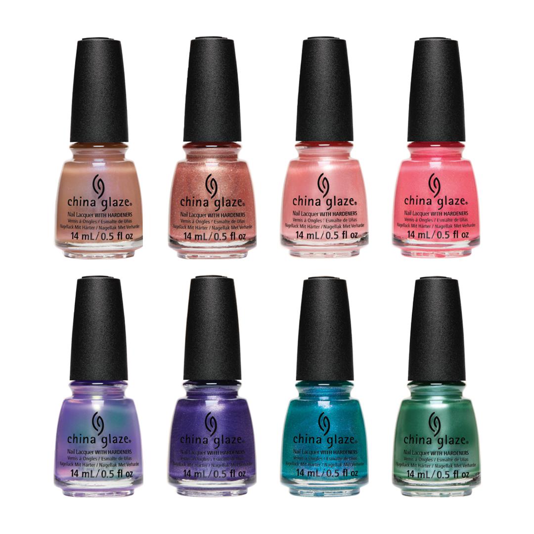 China Glaze Mystic Bloom Nail Polish Collection - Long-Lasting, High Shine Nail Lacquer for Salon-Quality Manicures at Home | Perfect for Parties, Weddings, and Special Occasions