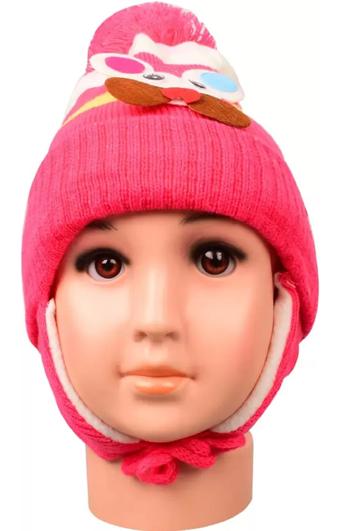 FY LANE Baby Boys & Girls Wool Winter Hat - Soft & Warm Knit Beanie for Newborns & Toddlers - Perfect for Cold Weather & Outdoor Activities