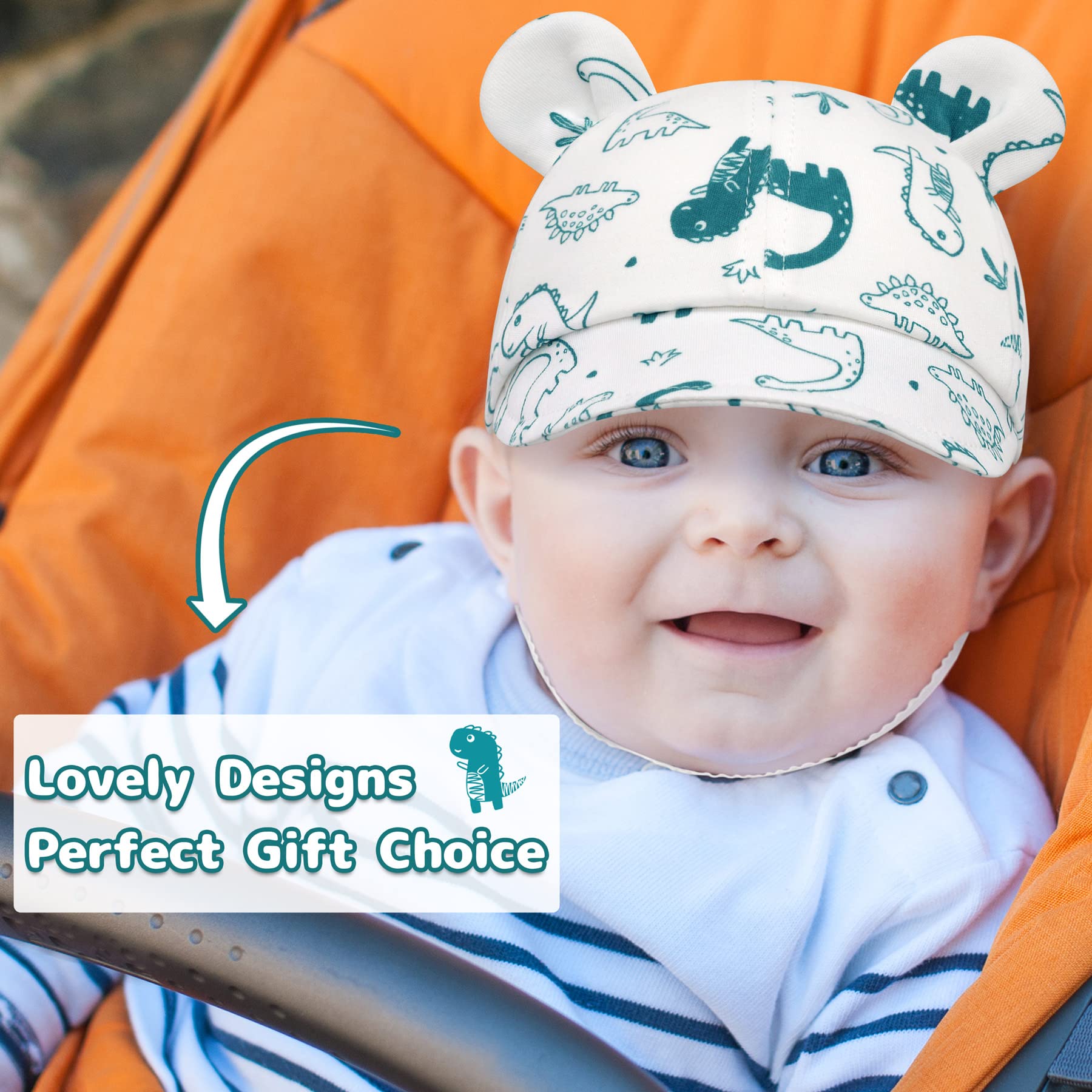 Baby Baseball Cap for Boys & Girls - Soft Cotton Adjustable Sun Hat with UV Protection for Newborns, Toddlers & Kids - Perfect for Outdoor Play, Beach, Summer, Park Visits, Family Photos & Daily Wear - Ideal for Sun Protection During Playtime, Travel & Special Occasions