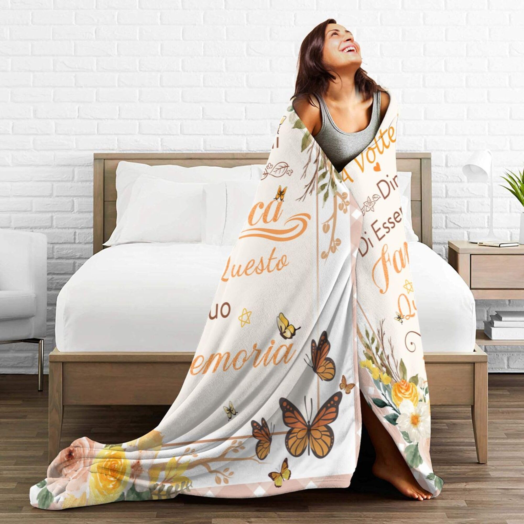 Cozy Chicnix Flannel Blanket for Women - Soft 51