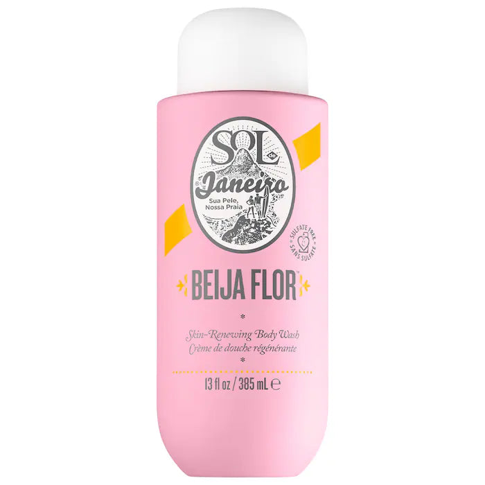 Beija Flor™ Vegan Renewing Body Wash by Sol de Janeiro - Hydrating & Nourishing for Soft, Glowing Skin | Perfect for Daily Shower & Spa-Like Self-Care at Home