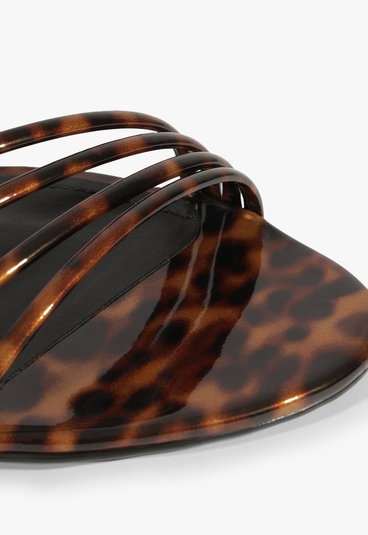 Inez Women's Animal Print Leather Flat Sandals - Comfortable Casual Summer Shoes for Beach, Vacation & Everyday Wear