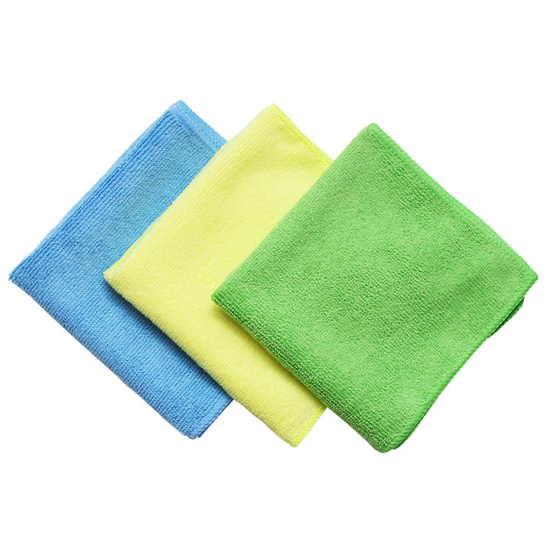 Premium Microfiber Terry Towels 12x12 Inches - Ultra Soft, Absorbent & Quick-Drying - Perfect for Gym, Spa, Travel & Home Use