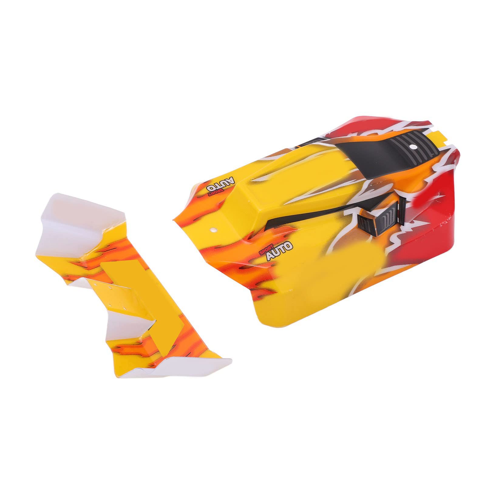 Pomya RC Car Body Shell - High Grade Elastic PVC Remote Control Racing Car Accessories for Kids & Adults - Perfect for Off-Road Racing, Drifting & Backyard Fun
