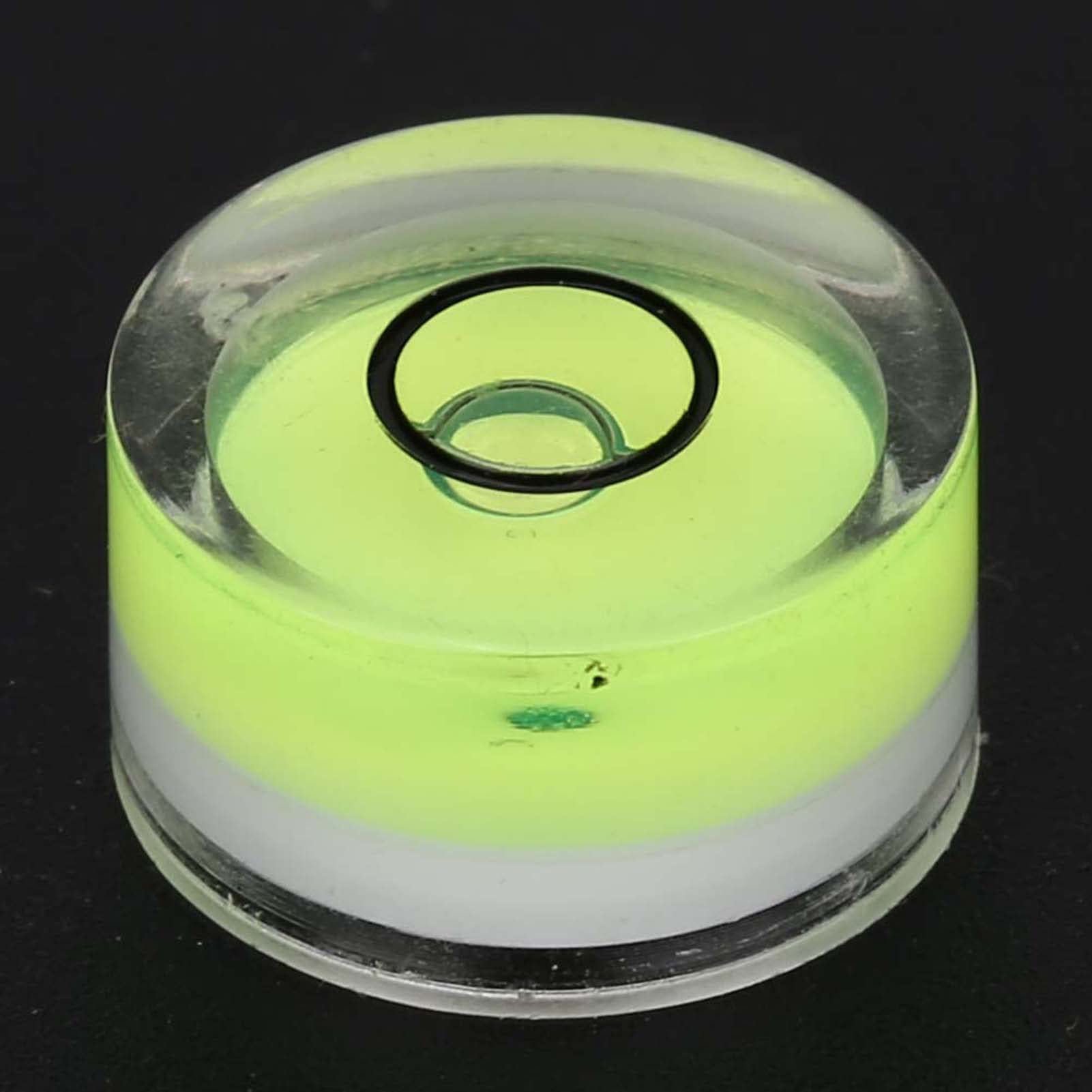 5-Piece 15mm Mini Round Bubble Level Set - Precision Measuring Tool for Balance Scales | Perfect for Carpentry, Construction, and DIY Home Projects