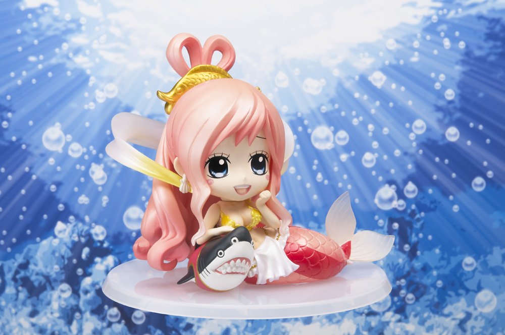 TAMASHII NATIONS Bandai Princess Shirahoshi One Piece Chibi-Arts Figure - Anime Collectible for Display & Gift for Fans