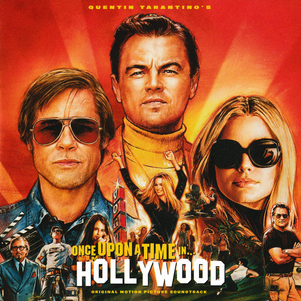 Once Upon a Time in Hollywood DVD/Blu-ray - Quentin Tarantino Movie Collection - Brad Pitt & Leonardo DiCaprio - Perfect for Movie Nights & Hollywood Memorabilia Collectors