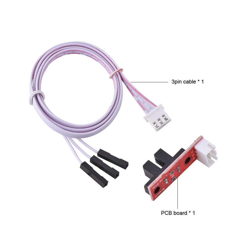 High Precision 3D Printer Optical Endstop Switch - CNC Compatible for Mendel Prusa RAMPS 1.4 | Reliable Limit Sensor for 3D Printing & DIY CNC Projects | Perfect for Home Workshops & Maker Spaces