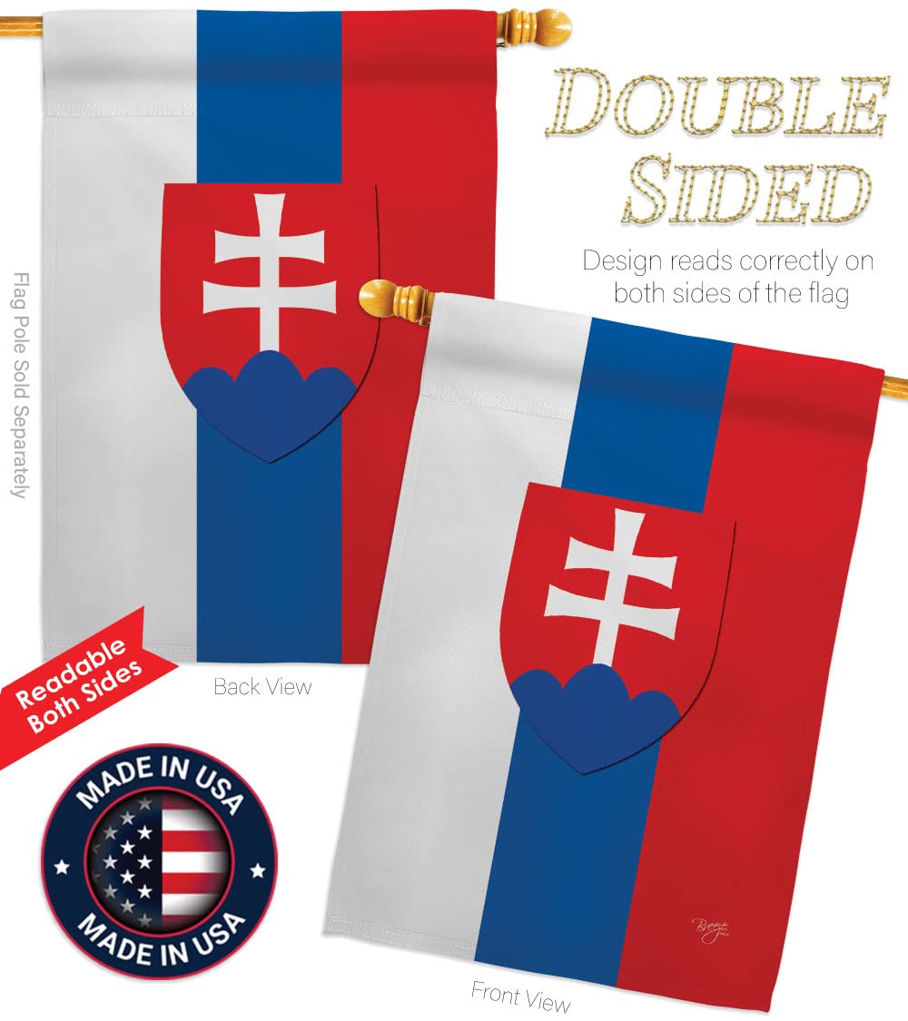 Slovakia National Flag Set 28x40