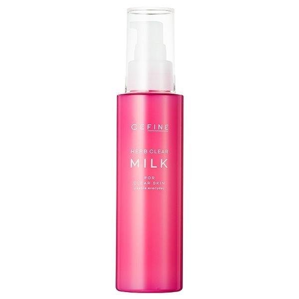 Cefine Herb Clear Milk Peeling Emulsion 120ml - Gentle Exfoliating Face Wash for Smooth Skin - Perfect for Daily Skincare Routine & Acne Treatment