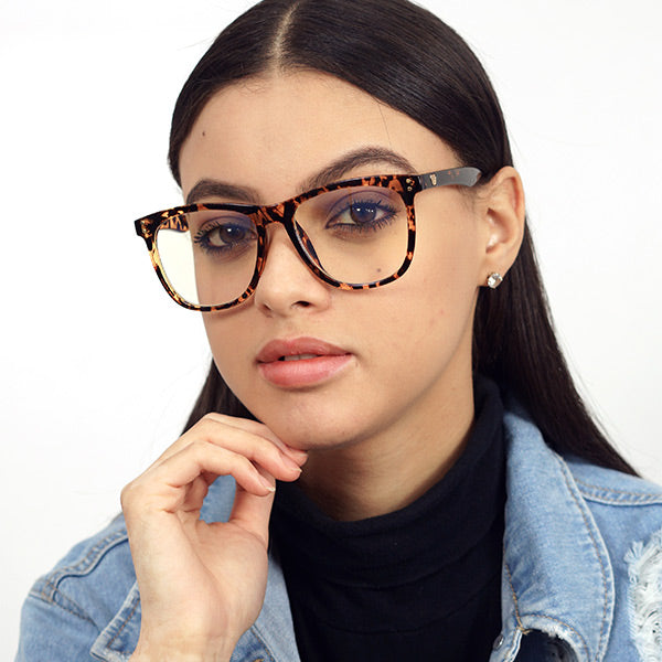 Audrey Prescription Glasses - Tortoise Shell Frame - Stylish & Durable Eyewear for Reading, Work, and Everyday Use