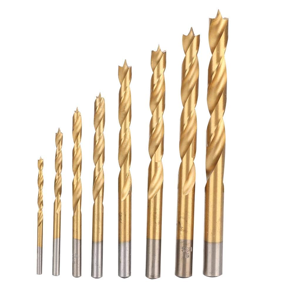 Durable Wear-Resistant Drill Bit Set - High Hardness Heat-Resistant Electric Drill Bits for Metal, Wood & Concrete - Perfect for DIY Projects, Home Repairs & Professional Construction Work