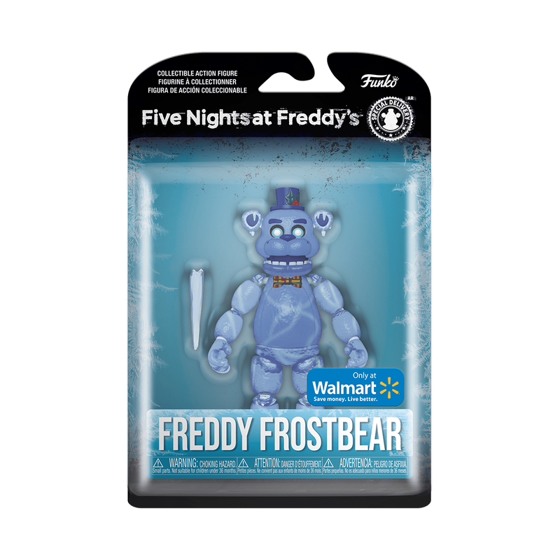 Five Nights At Freddy's Freddy Frostbear Action Figure - Collectible FNAF Toy for Fans, Perfect for Display, Gifts, and Role-Playing Games