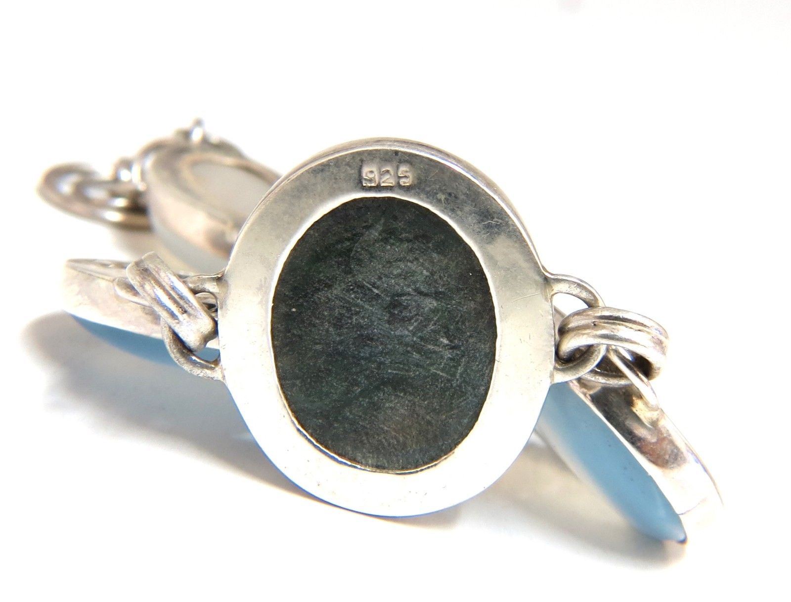 925 Sterling Silver Jasper Chalcedony Moonstone Bracelet for Women - Elegant Handmade Gemstone Jewelry for Everyday Wear, Gifts & Spiritual Healing