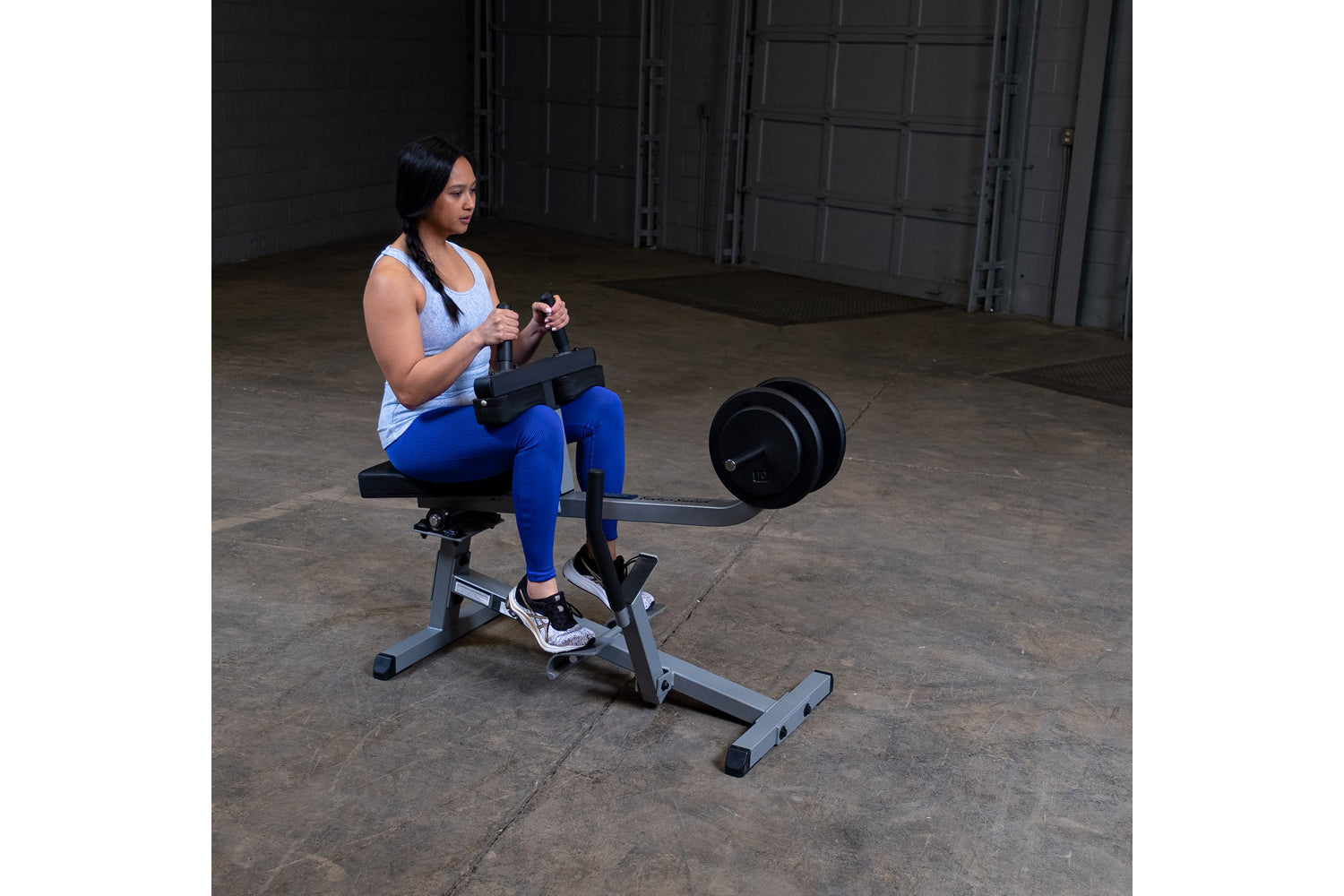 Body Solid Commercial Seated Calf Raise Machine - Heavy Duty Gym Equipment for Home & Commercial Use - Perfect for Leg Workouts & Strength Training