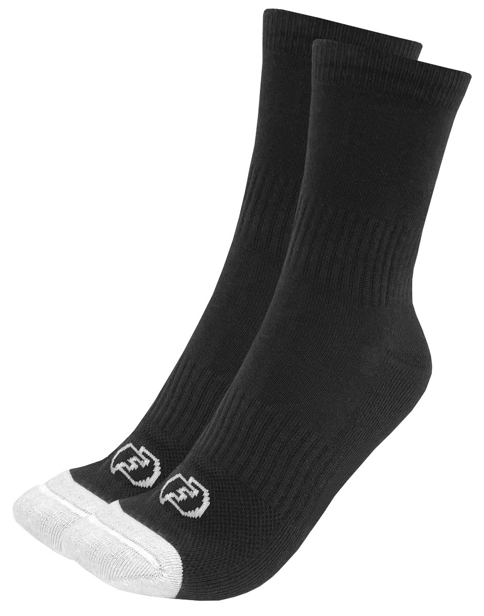 Ultimate Crew Socks 2 Pack - Soft Comfortable Cotton Socks for Men & Women - Perfect for Running, Hiking & Everyday Wear