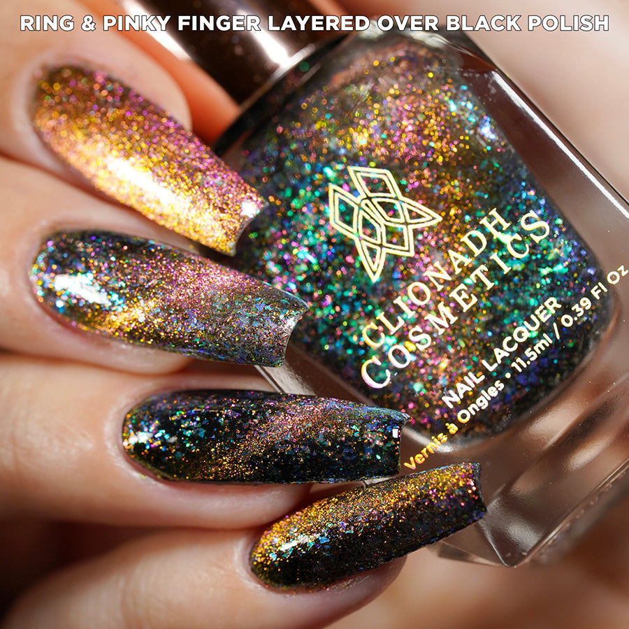 Premium Panaeolus Nail Polish - Long Lasting Vegan Nail Lacquer with High Gloss Finish - Perfect for Manicures, Pedicures, and Special Occasions