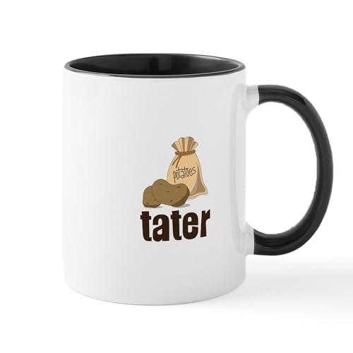 White/Black Inside - Potatoes Tater Mugs