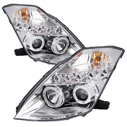 Chrome Housing Clear Lens