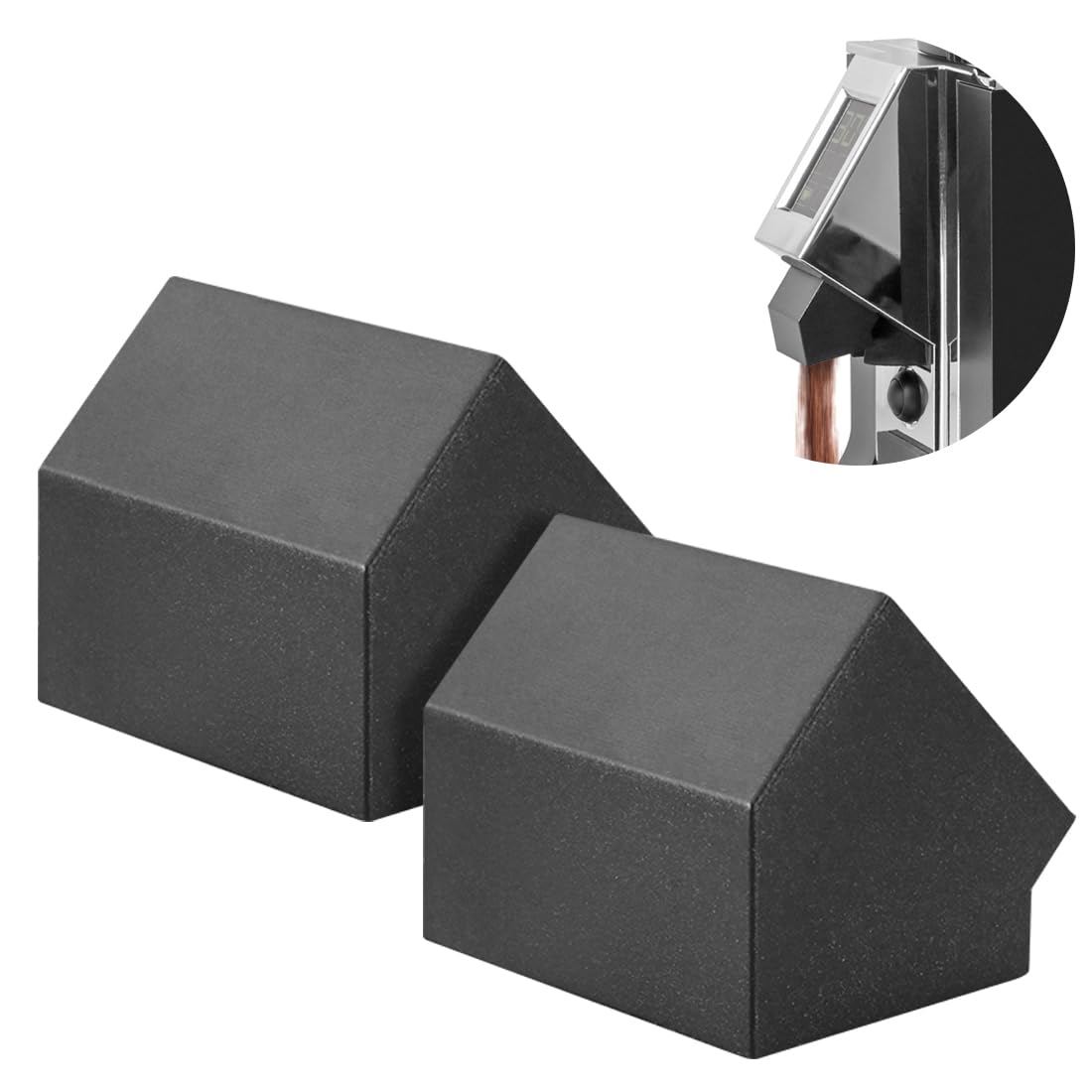 Premium Coffee Grinder Spout Funnel - 2 Pack Accessories for Eureka Mignon Espresso Grinder | Perfect for Barista & Home Brewing Coffee Stations