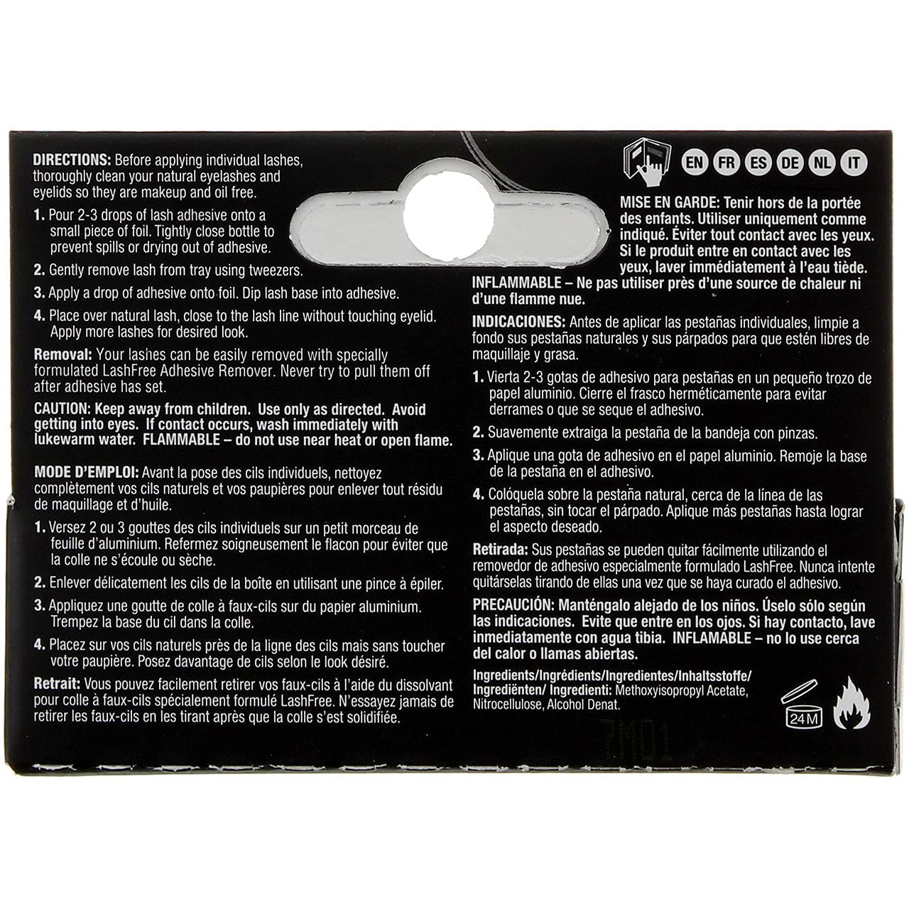 Ardell LashTite Individual Lash Adhesive - 0.8 oz (4 Pack Bundle) - Professional False Eyelash Glue for Flawless Lash Extensions - Perfect for Daily Use, Special Occasions & Makeup Artists