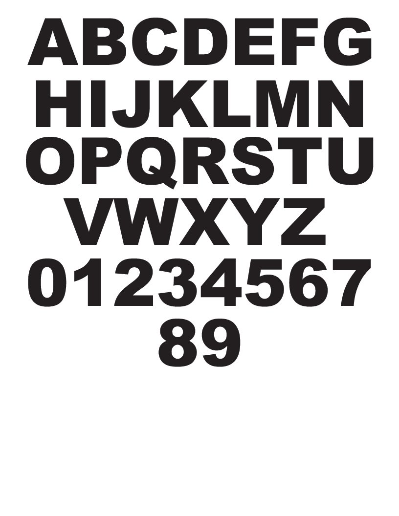 8 Inch x 1/4 Inch Wooden Number 1 in Arial Font - Perfect for DIY Crafts, Home Decor, Wedding Signs & Party Decorations